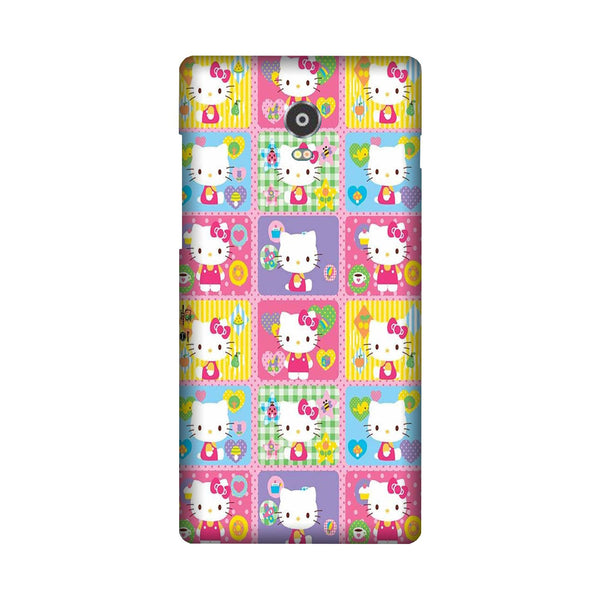 Kitty Mobile Back Case for Lenovo Vibe P1 (Design - 400)