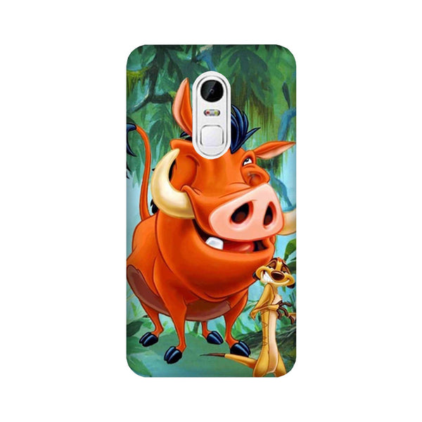 Timon and Pumbaa Mobile Back Case for Lenovo Vibe X3 (Design - 305)