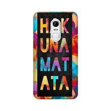 Hakuna Matata Mobile Back Case for Lenovo Vibe X3 (Design - 323)