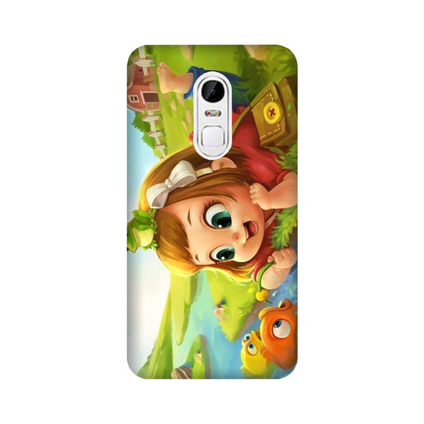 Baby Girl Mobile Back Case for Lenovo Vibe X3 (Design - 339)