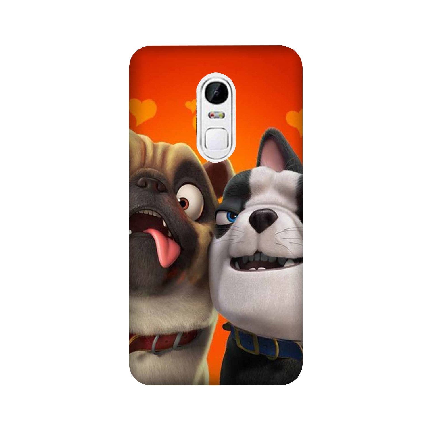 Dog Puppy Mobile Back Case for Lenovo Vibe X3 (Design - 350)