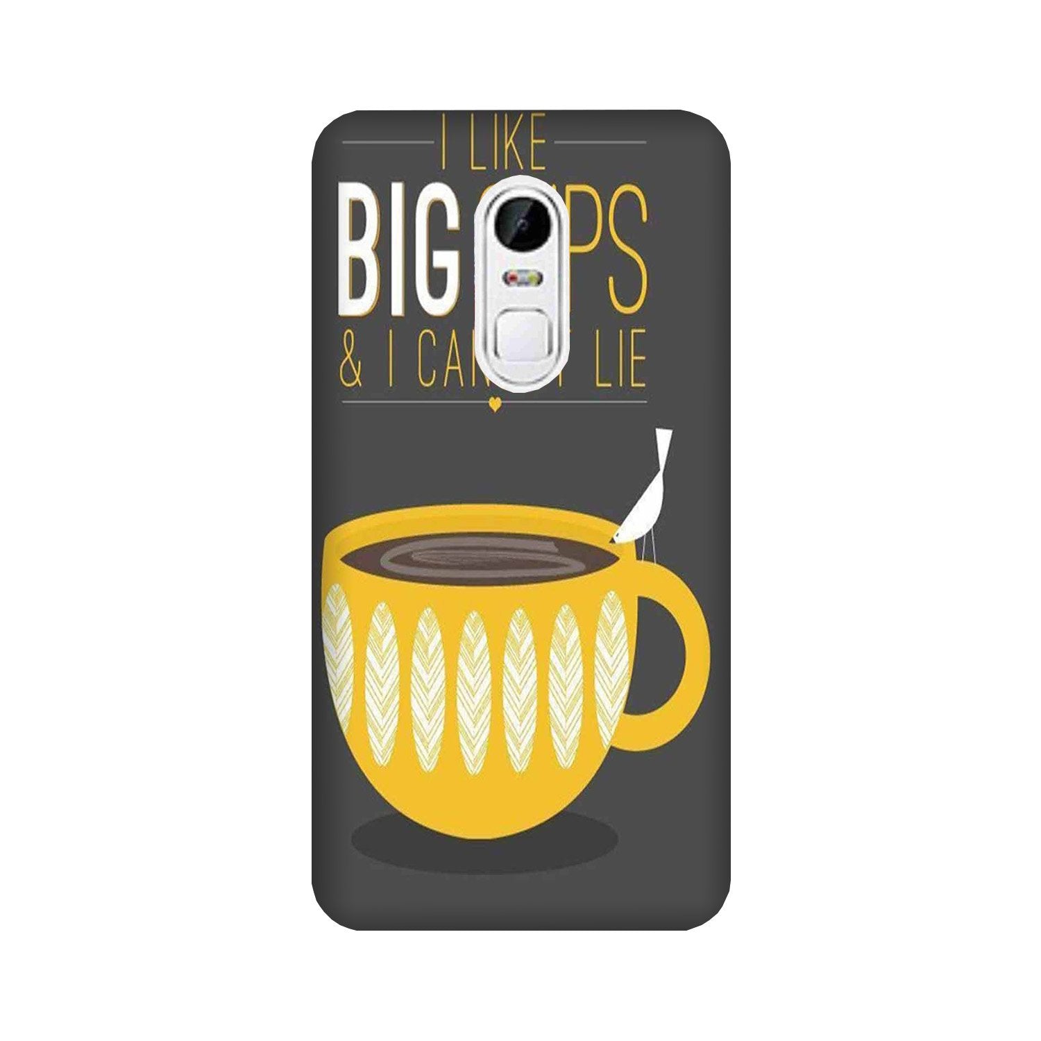 Big Cups Coffee Mobile Back Case for Lenovo Vibe X3 (Design - 352)