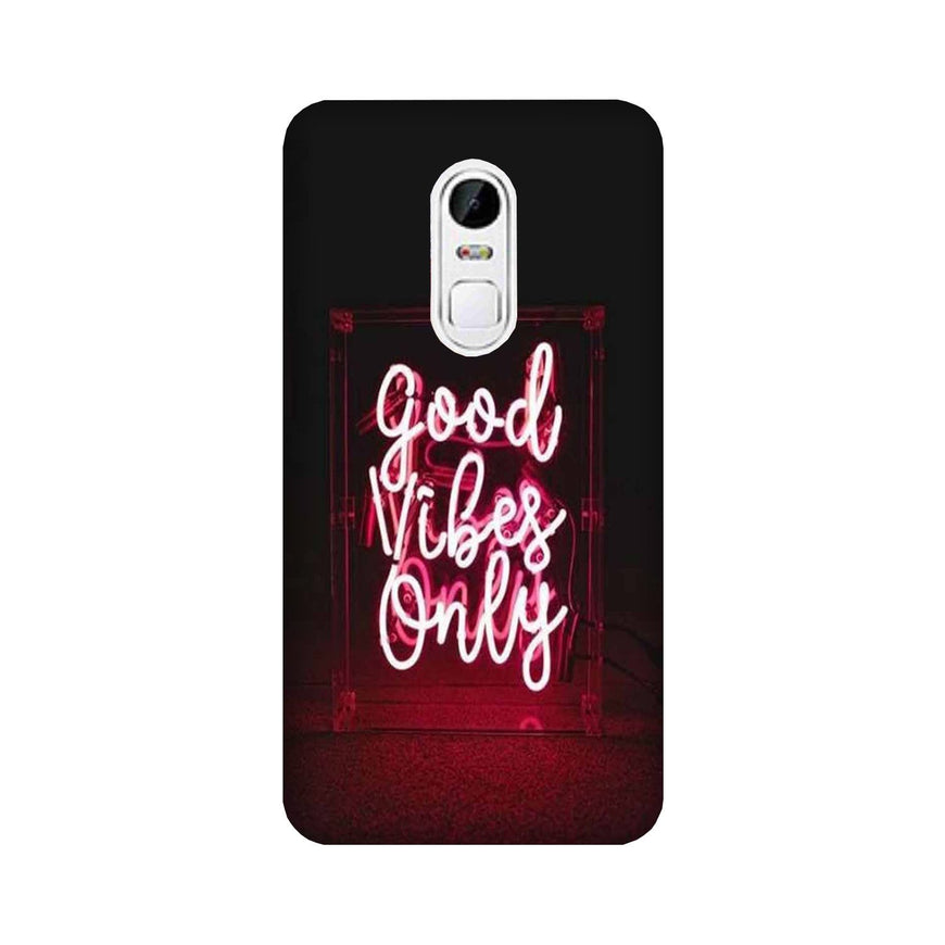 Good Vibes Only Mobile Back Case for Lenovo Vibe X3 (Design - 354)