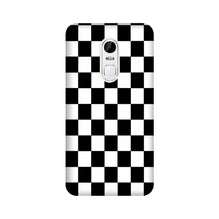 Black White Boxes Mobile Back Case for Lenovo Vibe X3 (Design - 372)