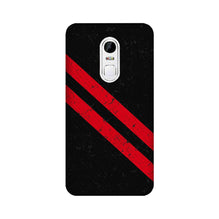 Black Red Pattern Mobile Back Case for Lenovo Vibe X3 (Design - 373)