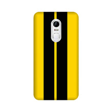 Black Yellow Pattern Mobile Back Case for Lenovo Vibe X3 (Design - 377)