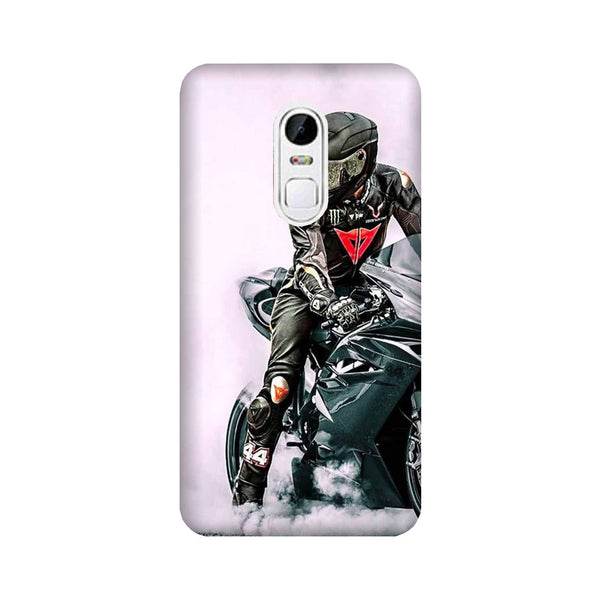 Biker Mobile Back Case for Lenovo Vibe X3 (Design - 383)