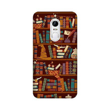 Book Shelf Mobile Back Case for Lenovo Vibe X3 (Design - 390)