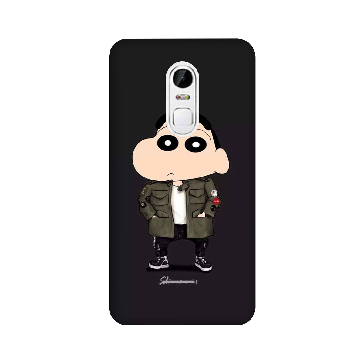 Shin Chan Mobile Back Case for Lenovo Vibe X3 (Design - 391)