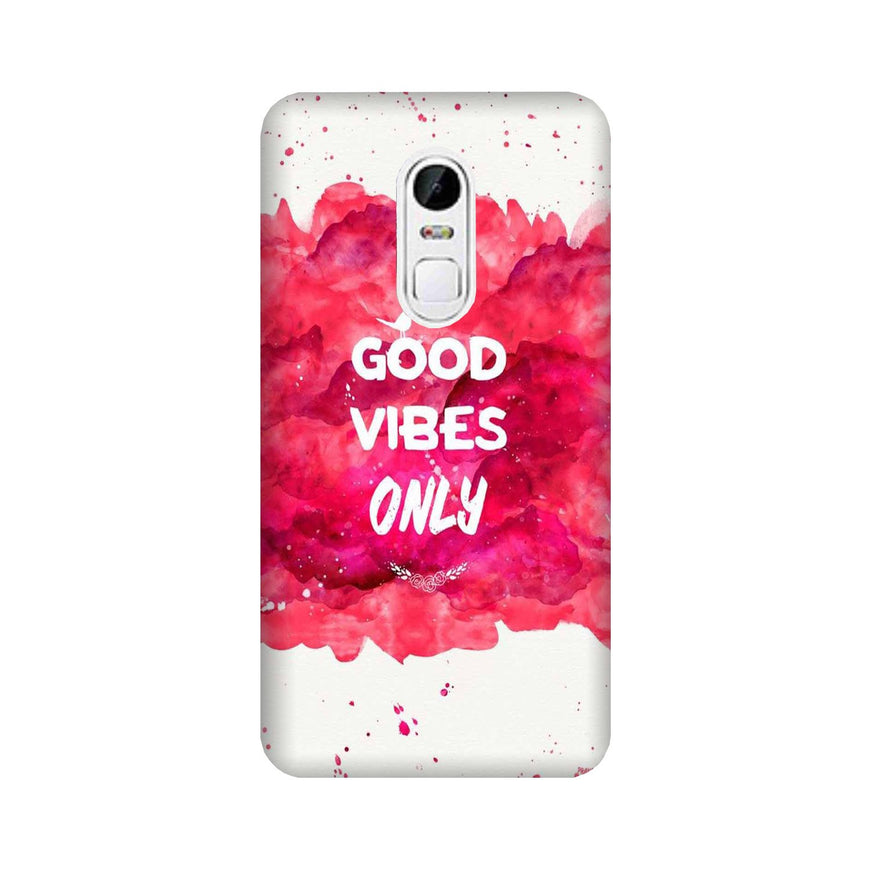 Good Vibes Only Mobile Back Case for Lenovo Vibe X3 (Design - 393)