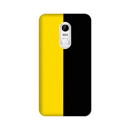 Black Yellow Pattern Mobile Back Case for Lenovo Vibe X3 (Design - 397)