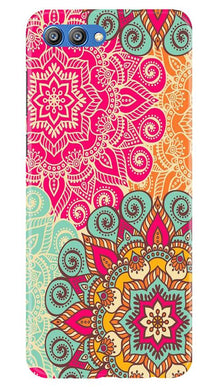 Rangoli art Mobile Back Case for Honor View 10 (Design - 6)