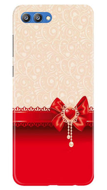 Gift Wrap3 Mobile Back Case for Honor View 10 (Design - 36)