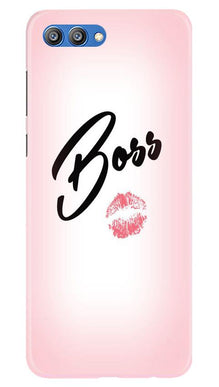 Boss Mobile Back Case for Honor View 10 (Design - 59)