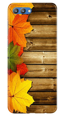 Wooden look3 Mobile Back Case for Honor View 10 (Design - 61)