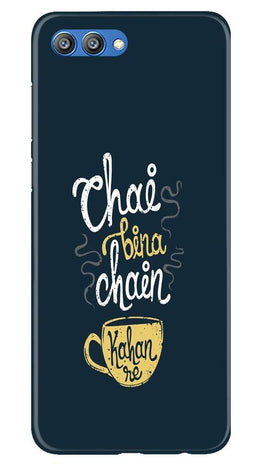 Chai Bina Chain Kahan Case for Honor View 10(Design - 144)