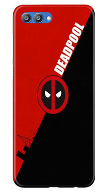 Deadpool Mobile Back Case for Honor View 10 (Design - 248)