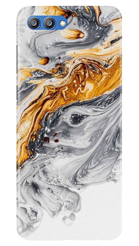 Marble Texture Mobile Back Case for Honor View 10 (Design - 310)