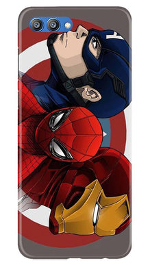 Superhero Mobile Back Case for Honor View 10 (Design - 311)