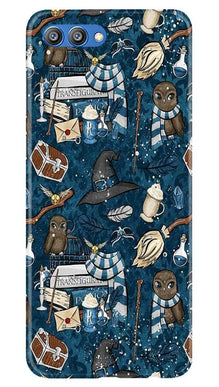 Magic Mobile Back Case for Honor View 10 (Design - 313)