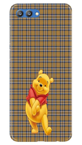 Pooh Mobile Back Case for Honor View 10 (Design - 321)