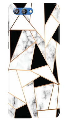 Marble Texture Mobile Back Case for Honor View 10 (Design - 322)