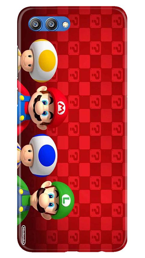 Mario Mobile Back Case for Honor View 10 (Design - 337)
