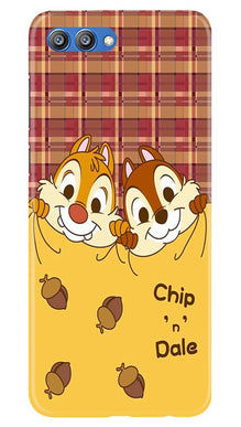 Chip n Dale Mobile Back Case for Honor View 10 (Design - 342)