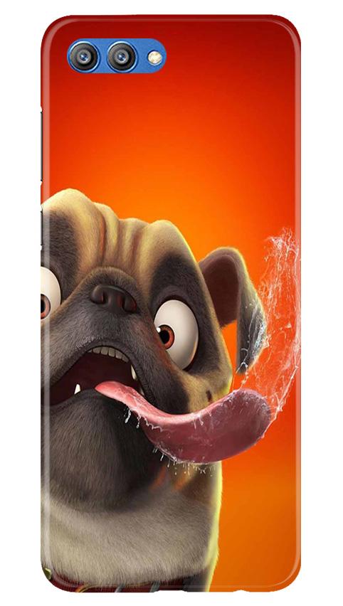 Dog Mobile Back Case for Honor View 10 (Design - 343)