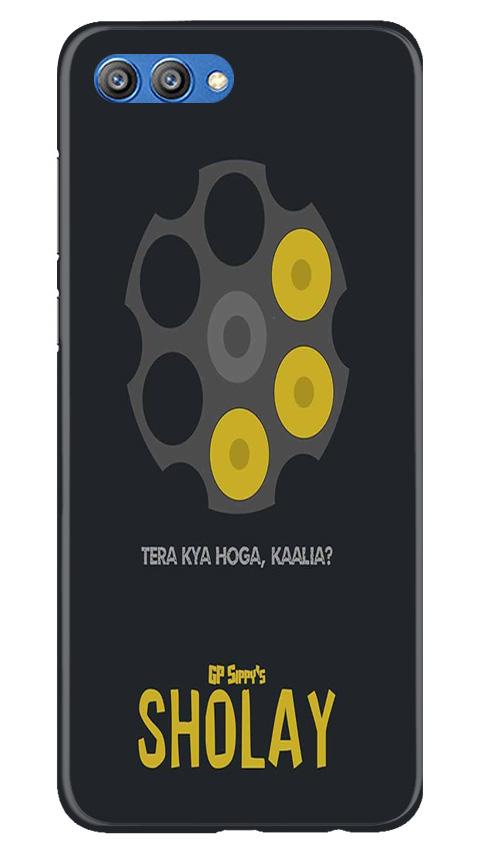 Sholay Mobile Back Case for Honor View 10 (Design - 356)