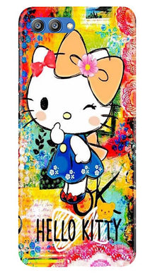 Hello Kitty Mobile Back Case for Honor View 10 (Design - 362)