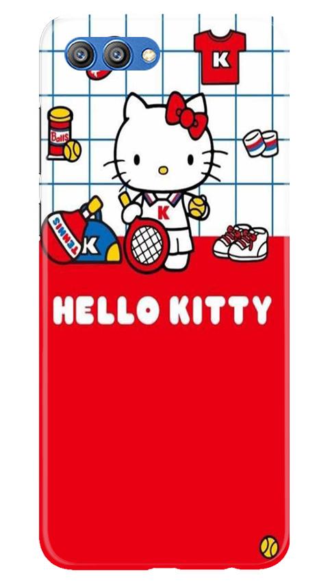 Hello Kitty Mobile Back Case for Honor View 10 (Design - 363)