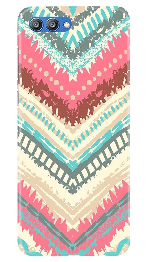 Pattern Mobile Back Case for Honor View 10 (Design - 368)