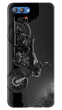 Royal Enfield Mobile Back Case for Honor View 10 (Design - 381)