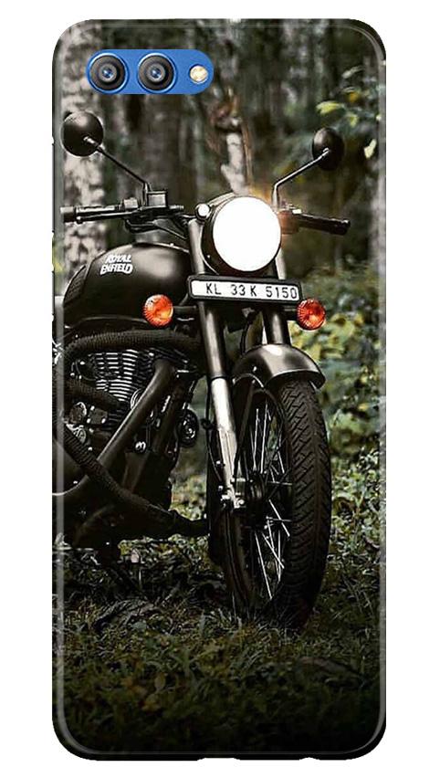 Royal Enfield Mobile Back Case for Honor View 10 (Design - 384)