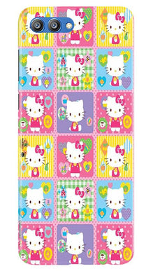 Kitty Mobile Back Case for Honor View 10 (Design - 400)