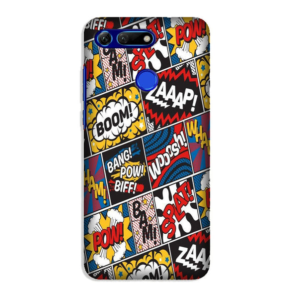 Boom Mobile Back Case for Honor View 20 (Design - 302)