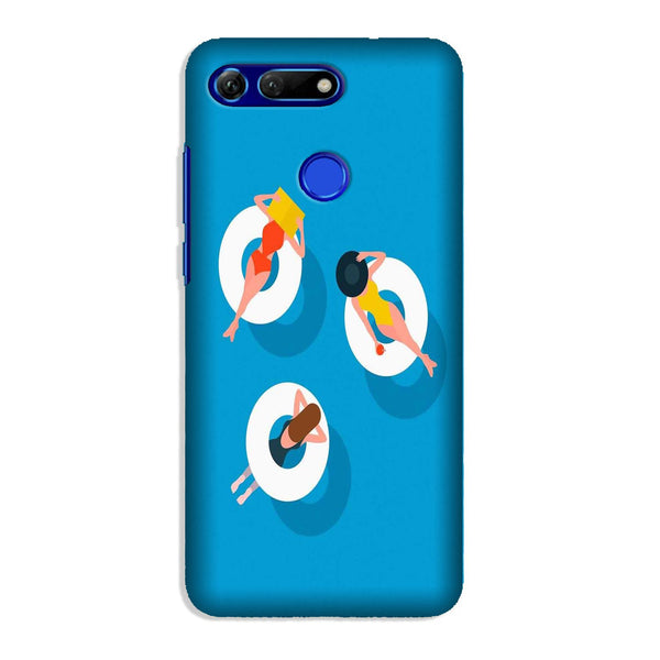 Girlish Mobile Back Case for Honor View 20 (Design - 306)