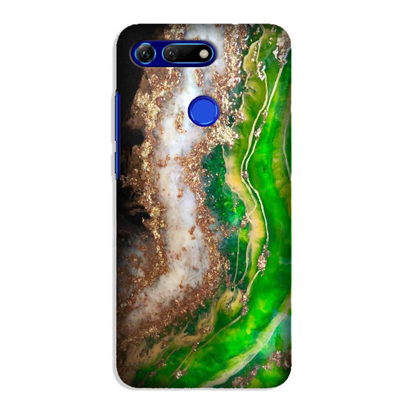 Marble Texture Mobile Back Case for Honor View 20 (Design - 307)