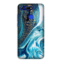 Marble Texture Mobile Back Case for Honor View 20 (Design - 308)