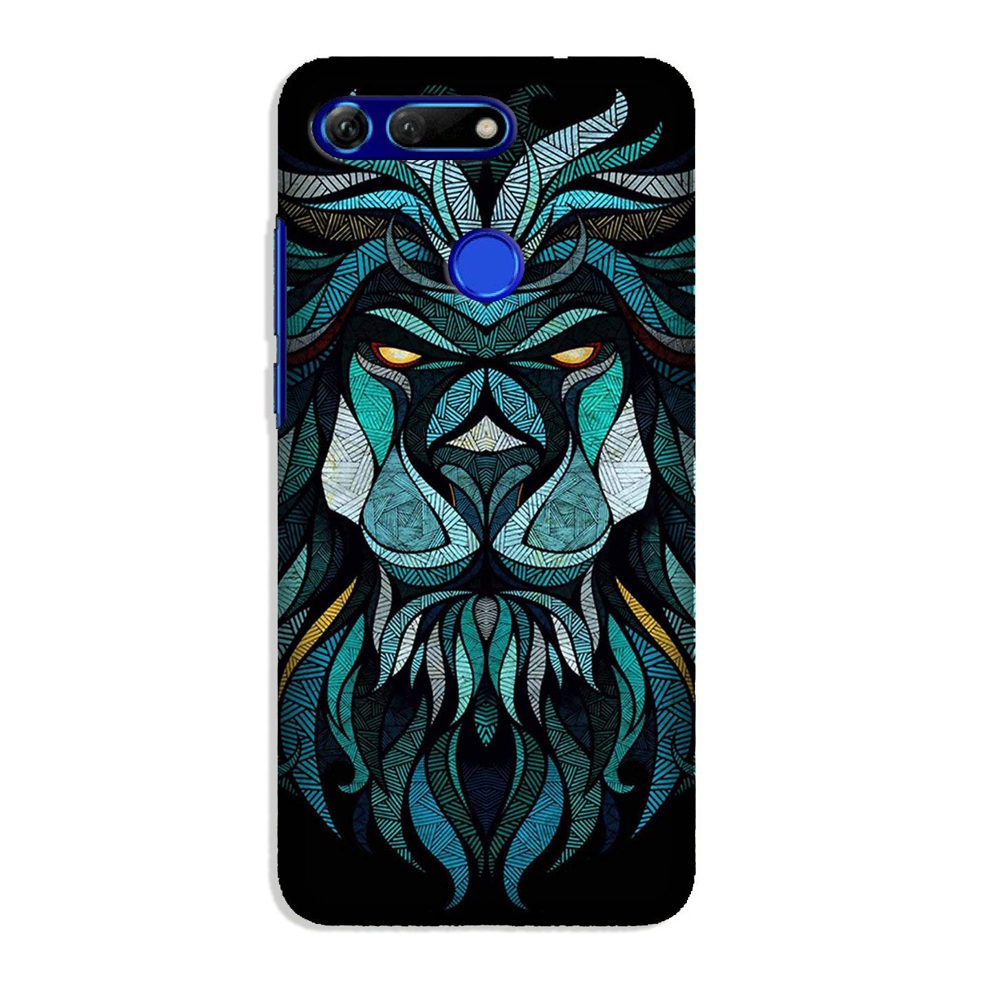 Lion Mobile Back Case for Honor View 20 (Design - 314)