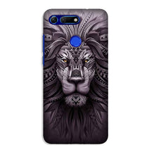 Lion Mobile Back Case for Honor View 20 (Design - 315)