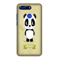 Panda Bear Mobile Back Case for Honor View 20 (Design - 317)