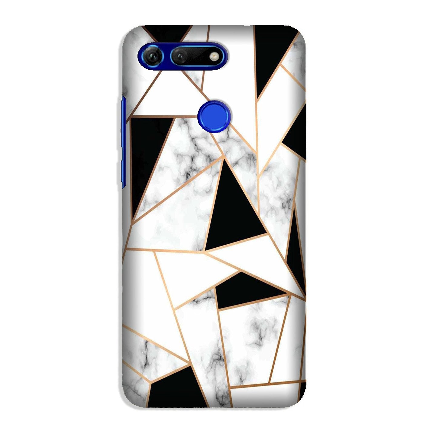 Marble Texture Mobile Back Case for Honor View 20 (Design - 322)