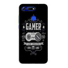 Gamer Mobile Back Case for Honor View 20 (Design - 330)