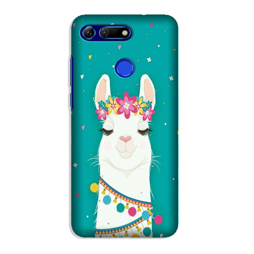 Camel Mobile Back Case for Honor View 20 (Design - 331)