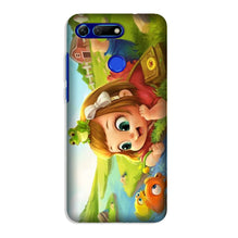 Baby Girl Mobile Back Case for Honor View 20 (Design - 339)