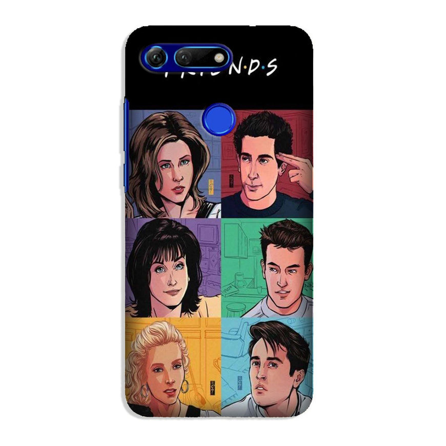 Friends Mobile Back Case for Honor View 20 (Design - 357)