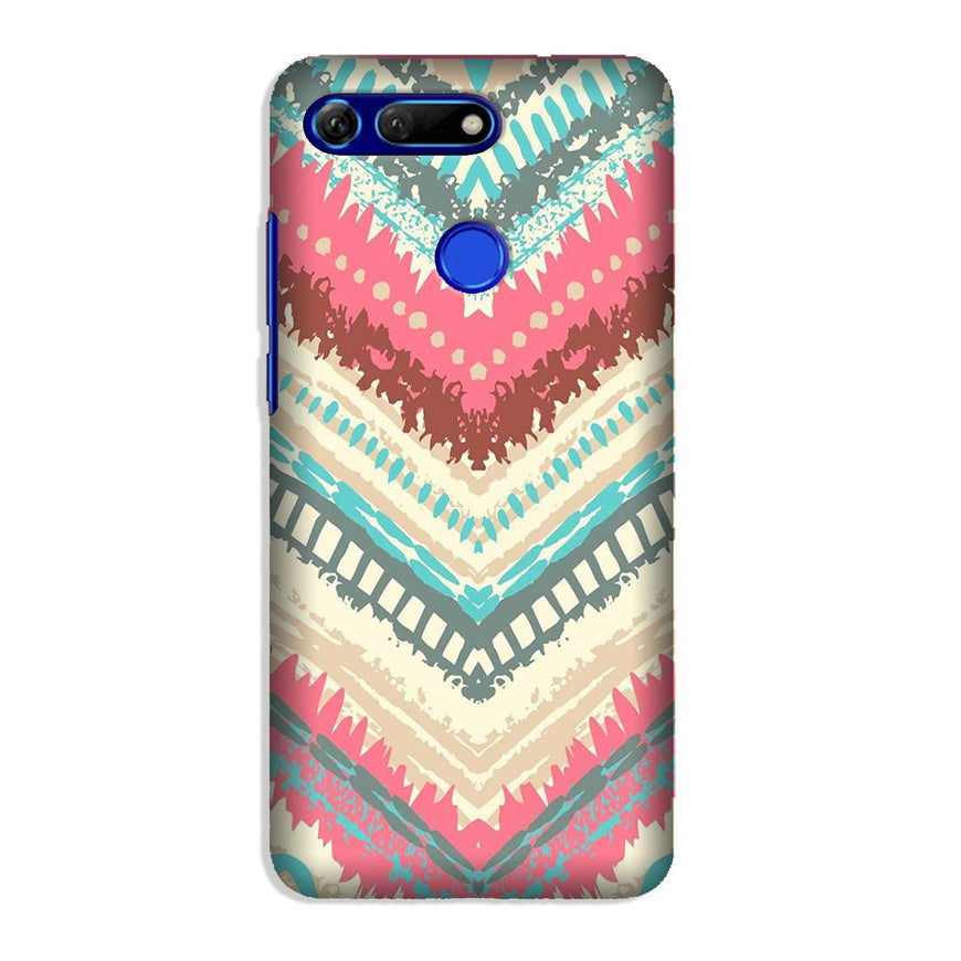 Pattern Mobile Back Case for Honor View 20 (Design - 368)