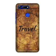 Travel Mobile Back Case for Honor View 20 (Design - 375)